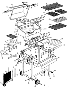 Part Location Diagram of 10339-K901 Broil King Bracket Orifice